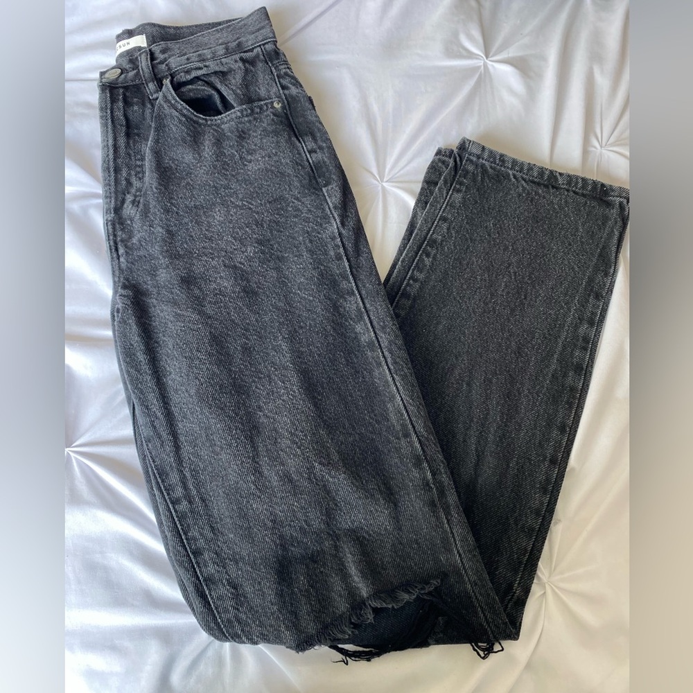 PacSun Black Mom Jeans
